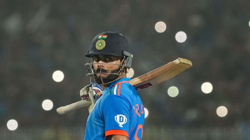 Cricketer Virat Kohli