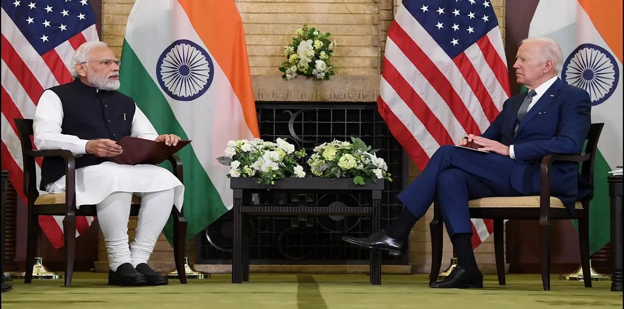 PM Modi and Joe Biden Meeting