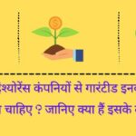 guaranteed income life insurance plans : आपकी वित्तीय योजना में एक आदर्श विकल्प