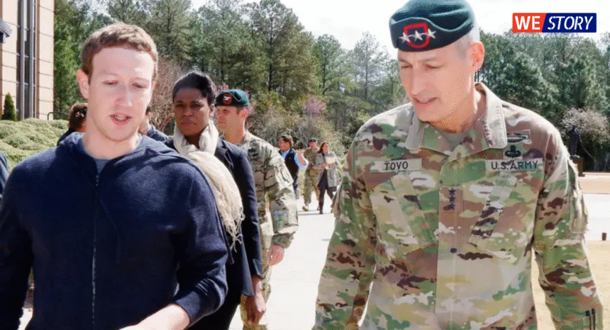 Mark Zuckerberg joins US Army
